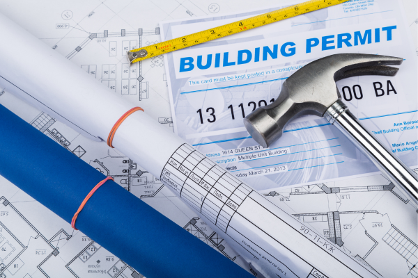 Building permit plans