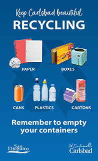 SDUHSD Classroom recycling poster