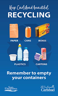 SDUHSD Lunch recycling poster