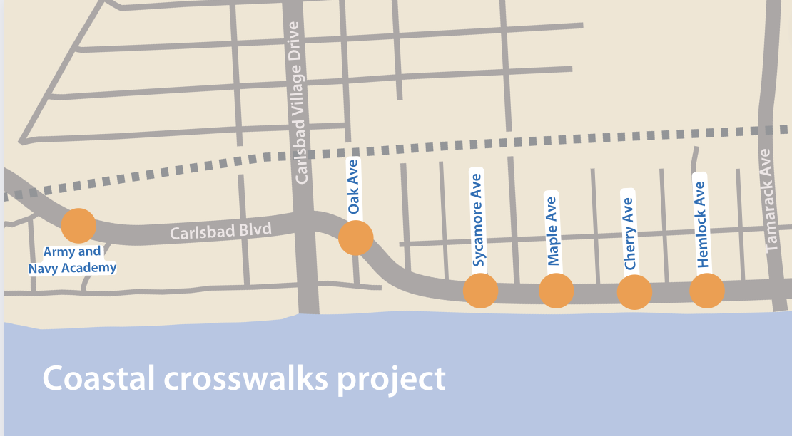 Crosswalk project map