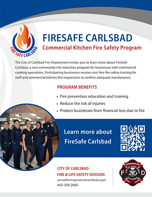 Fire Safe Carlsbad Program Flyer