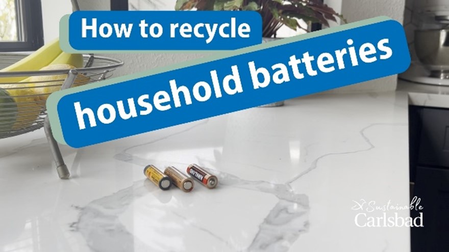 Recycle batteries video thumbnail