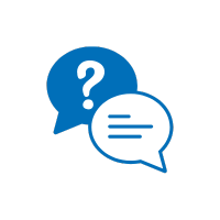 Questions and answers icon