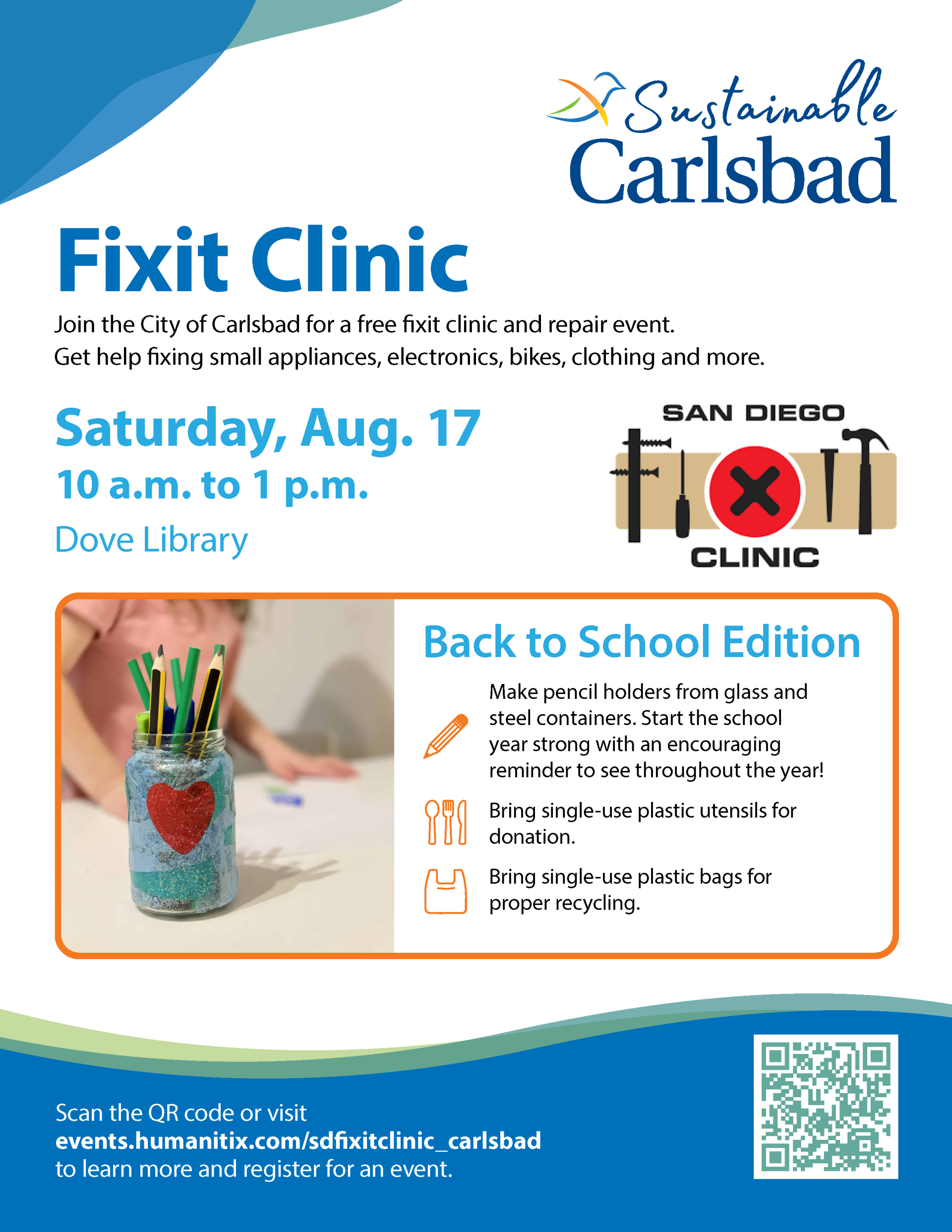 Fixit Clinic flyer 08-17-2024