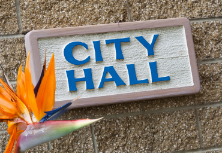City Hall Sign newsroom