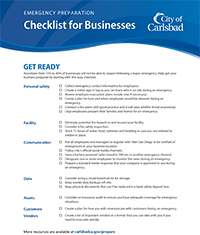 Prepare checklist for business final