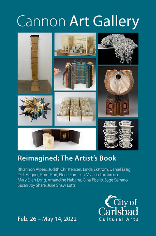 Reimagined The Artists Book PostCard front