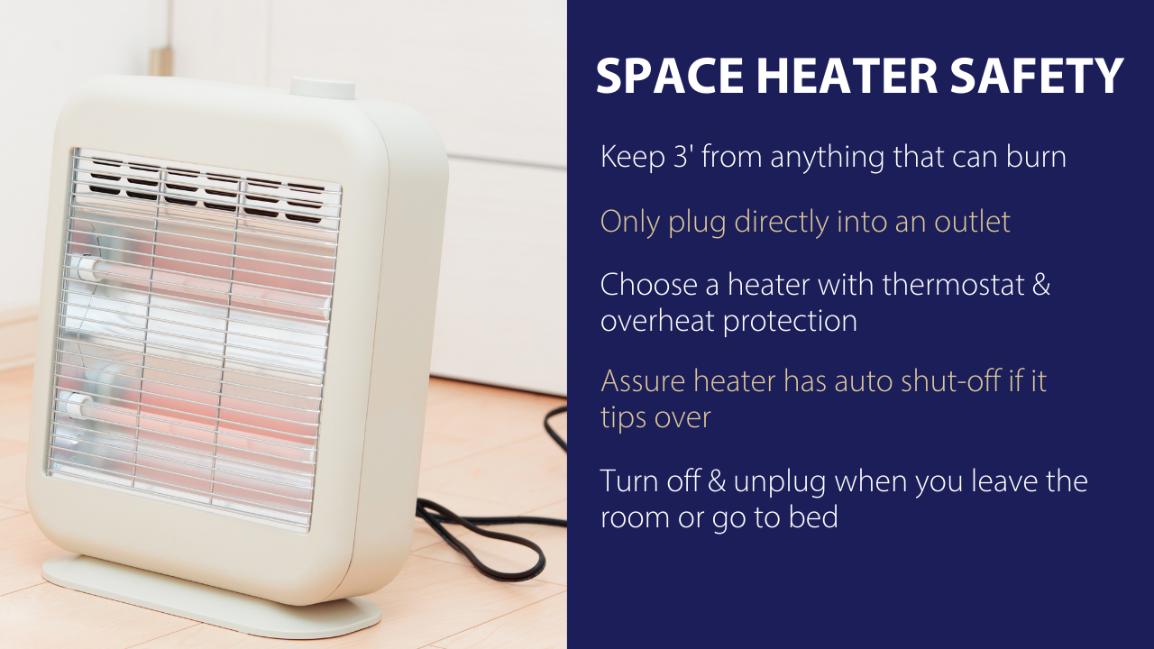 Check space heaters