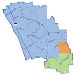 Water district map