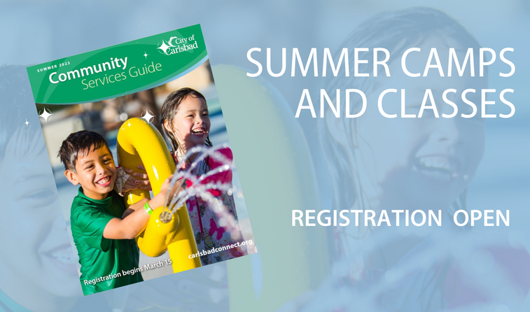 Summer camps registration banner