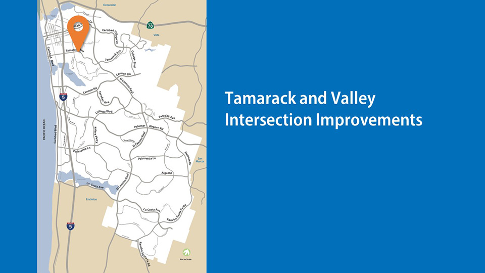 Tamarack and Valley map
